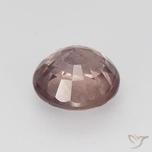 Granato malese Rosa rosa naturale da 0.92 ct, Rotondo, VS-SI