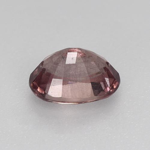 Granato malese naturale rosso da 0,75 ct, taglio ovale, VS