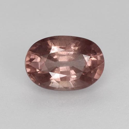 Granato malese naturale rosa da 0,69 ct, taglio ovale, VS