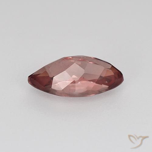 Granato malese Rosa scuro naturale da 1.16 ct, Taglio marquise, VS