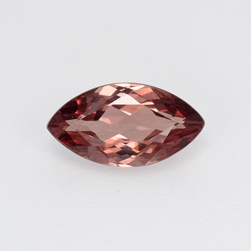 Granato malese Rosa rossastra naturale da 1.00 ct, Taglio marquise, VS