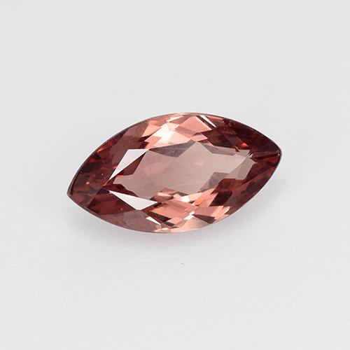 Granato malese Rosa rossastra naturale da 1.00 ct, Taglio marquise, VS