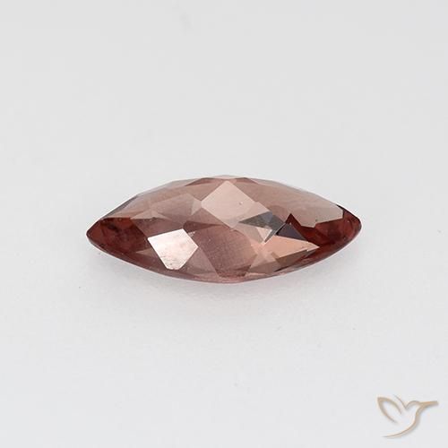 Granato malese Rosa rossastra naturale da 0.82 ct, Taglio marquise, VS-SI