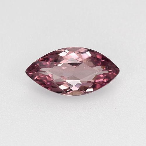 Granato malese Rosso scuro naturale da 0.92 ct, Taglio marquise, VS