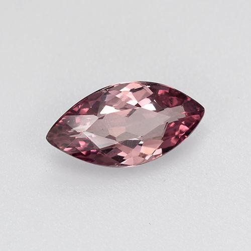 Granato malese Rosso scuro naturale da 0.92 ct, Taglio marquise, VS