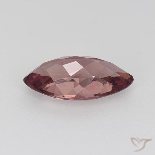 Granato malese Rosso scuro naturale da 1.38 ct, Taglio marquise, VS