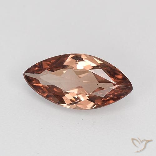 Granato malese Rosso scuro naturale da 1.07 ct, Taglio marquise, VS