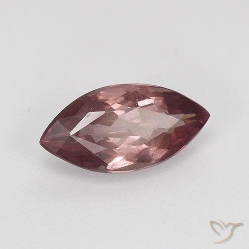 Granato malese Rosso scuro naturale da 1.31 ct, Taglio marquise, VS-SI