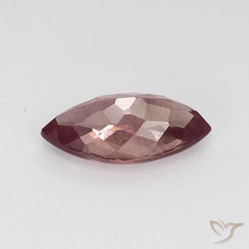Granato malese Rosso scuro naturale da 1.31 ct, Taglio marquise, VS-SI