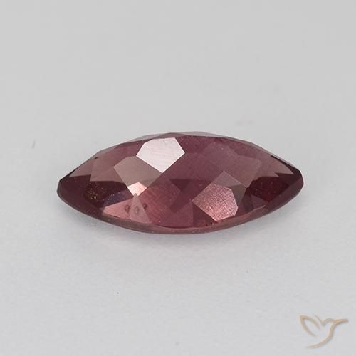 Granato malese Rosso medio-scuro naturale da 1.06 ct, Taglio marquise, VS-SI