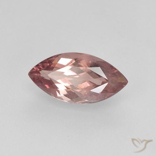 Granato malese Rosa chiaro naturale da 1.43 ct, Taglio marquise, VS-SI