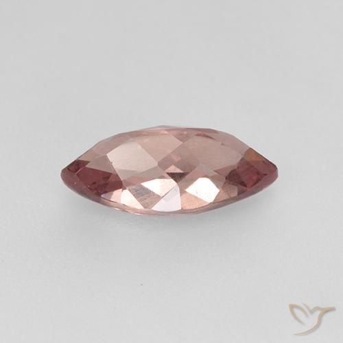 Granato malese Rosa chiaro naturale da 1.43 ct, Taglio marquise, VS-SI