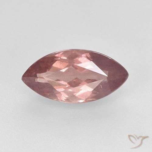 1.71ct Naturale Rosa palissandro chiaro Granato malese, Taglio marquise, VS-SI