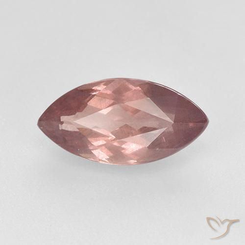 Granato malese Rosa palissandro chiaro naturale da 1.71 ct, Taglio marquise, VS-SI