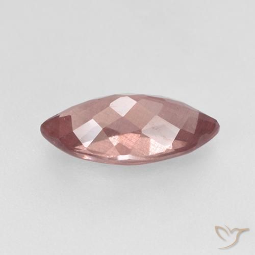 Granato malese Rosa palissandro chiaro naturale da 1.71 ct, Taglio marquise, VS-SI