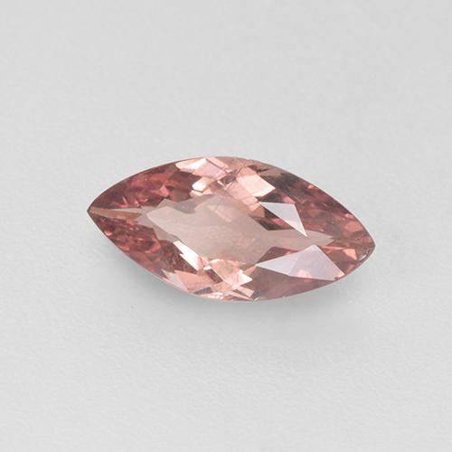 Granato malese Rosa palissandro chiaro naturale da 1.04 ct, Taglio marquise, VS-SI