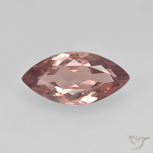 1.47ct Naturale Rosa chiaro Granato malese, Taglio marquise, VS