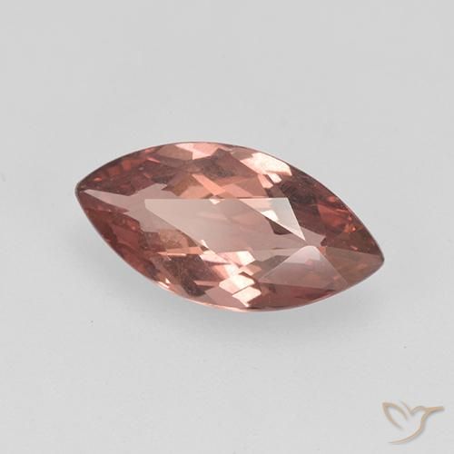 Granato malese Rosa chiaro naturale da 1.57 ct, Taglio marquise, VS