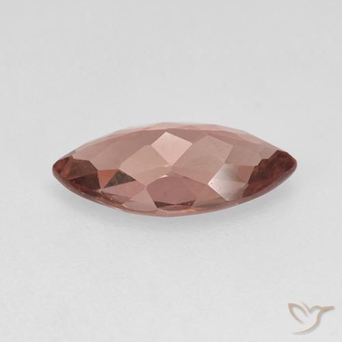 Granato malese Rosa chiaro naturale da 1.57 ct, Taglio marquise, VS