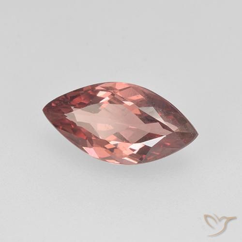 Granato malese Rosa chiaro naturale da 1.27 ct, Taglio marquise, VS