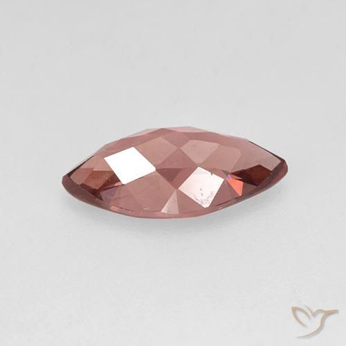 Granato malese Rosa chiaro naturale da 1.27 ct, Taglio marquise, VS