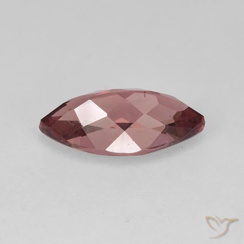 Granato malese Rosso medio naturale da 1.29 ct, Taglio marquise, VS