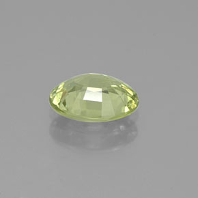 Granato del mali naturale verde da 1,25 ct, taglio ovale, VS