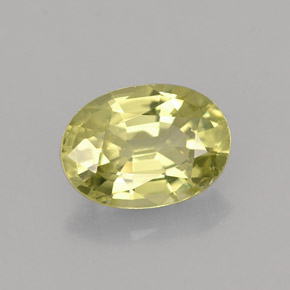 Granato del mali naturale verde da 1,33 ct, taglio ovale, VS