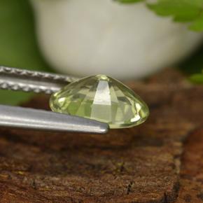 Granato del mali naturale giallo da 1,04 ct, taglio ovale, VS