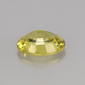 Granato del mali naturale giallo da 1,41 ct, taglio ovale, VS