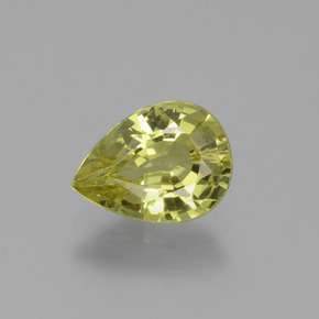 Granato del mali naturale oro da 1,04 ct, taglio a pera, VS
