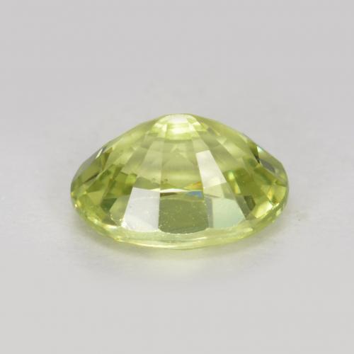 Granato del mali naturale verde da 1,10 ct, taglio ovale, VS