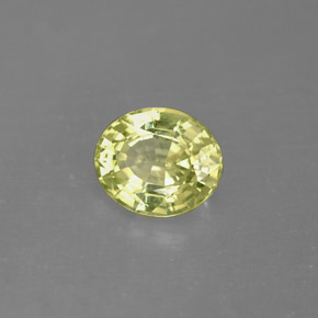 Granato del mali naturale verde da 1,27 ct, taglio ovale, VVS-VS