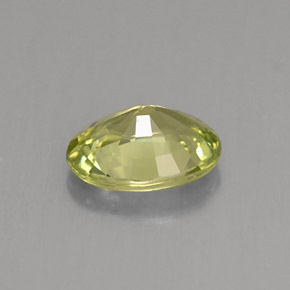 Granato del mali naturale verde da 1,34 ct, taglio ovale, VS
