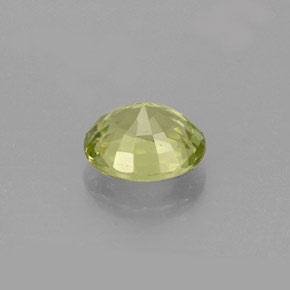 Granato del mali naturale verde da 1,24 ct, taglio ovale, VVS-VS