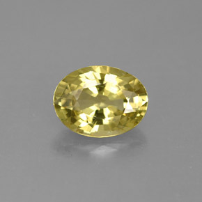 Granato del mali naturale verde da 1,45 ct, taglio ovale, VVS-VS