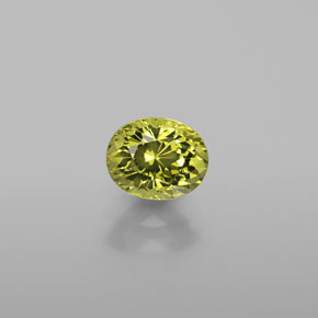 Granato del mali naturale verde da 1,11 ct, taglio ovale, VVS-VS