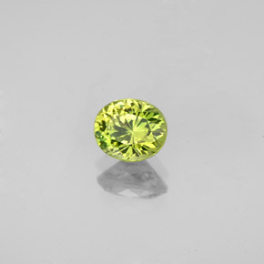 Granato del mali naturale verde da 0,79 ct, taglio ovale, VS