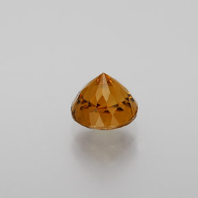 Piccolo Granato Giallo verdastro naturale da 1.05 ct, Taglio rotondo, VVS