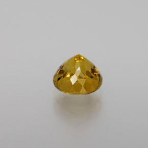 Piccolo Granato Giallo verdastro naturale da 1.07 ct, Taglio rotondo, VVS-VS