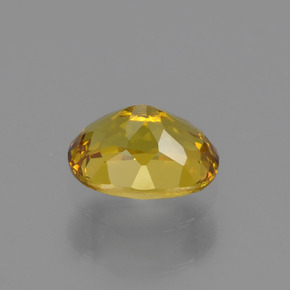 Granato del mali dorato verdastro naturale da 0,48 ct, taglio ovale, VS