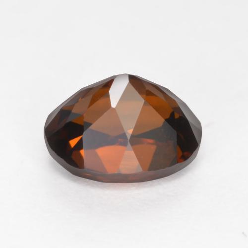 Piccolo Granato Pan di zenzero marrone naturale da 1.31 ct, Taglio ovale, VVS-VS