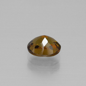 Piccolo Granato Marrone medio-scuro naturale da 1.11 ct, Taglio ovale, VVS