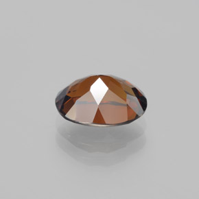 Piccolo Granato Bruno-arancio naturale da 2.66 ct, Taglio ovale, VS