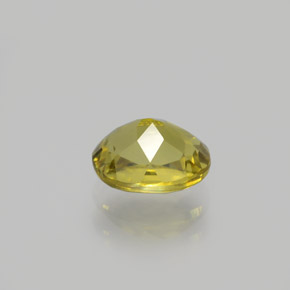 Piccolo Granato Verde dorato naturale da 1.00 ct, Taglio ovale, VS