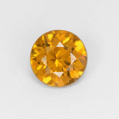 Granato del mali naturale dorato da 0,76 ct, taglio rotondo, VS