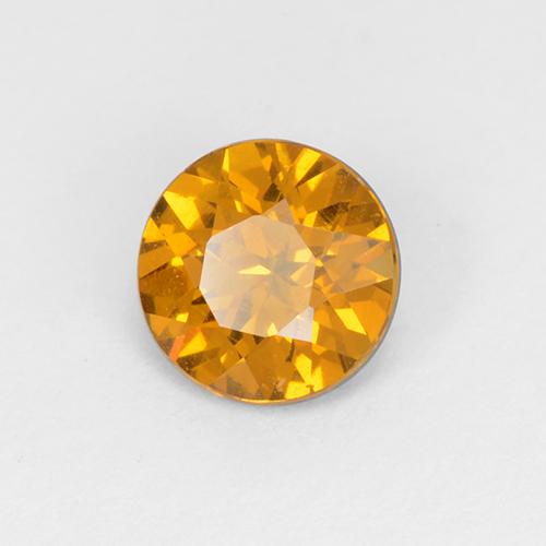 Granato del mali naturale dorato da 0,76 ct, taglio rotondo, VS