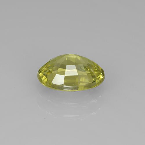 Granato del mali caldo bosco verde naturale da 1,25 ct, taglio ovale, VVS-VS