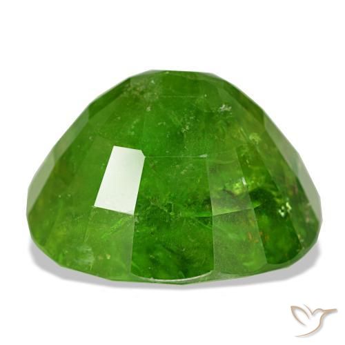 Granato del mali naturale verde da 19,12 ct, taglio a cuscino, SI-I1