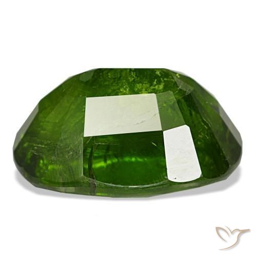Granato del mali naturale verde da 11,48 ct, taglio ovale, SI-I1